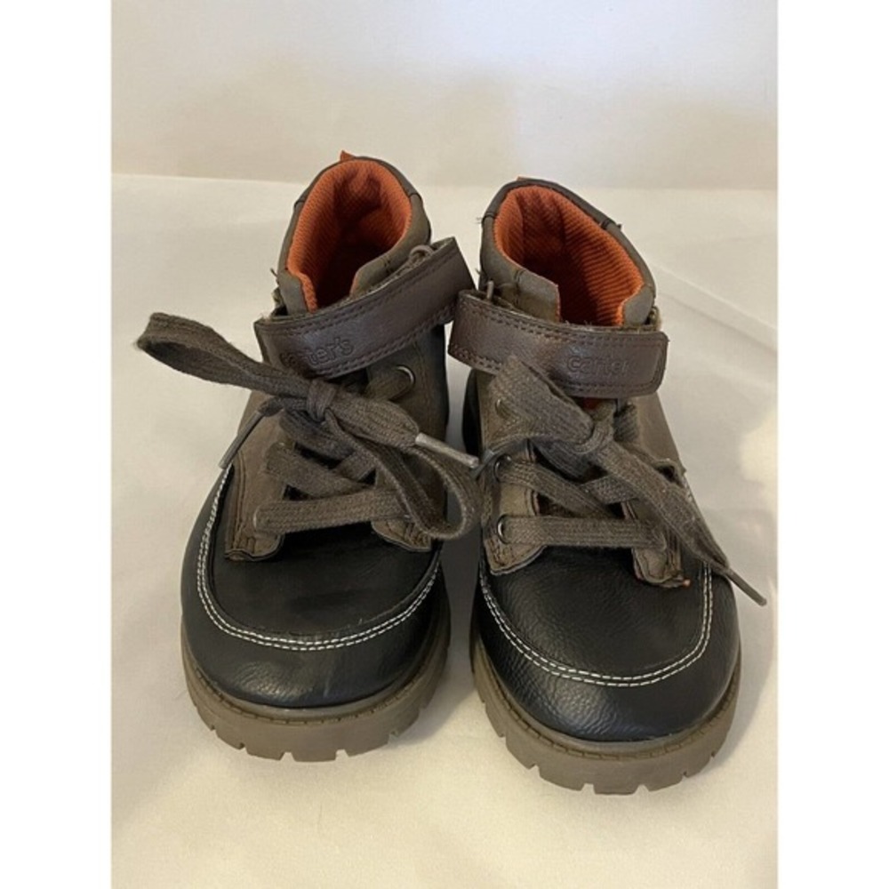 CARTER’S Unisex Child Size 12 Lace‎ Up Hook Loop Boots PECS-CR Shoe